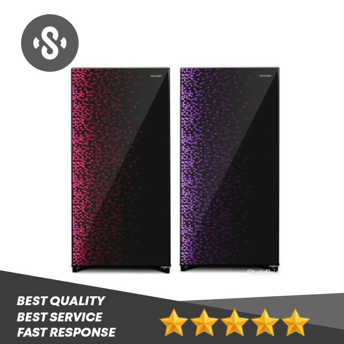 KULKAS SHARP SJX 195 MG LEMARI ES 1 PINTU SJX195MG SJX 195MG SHINE