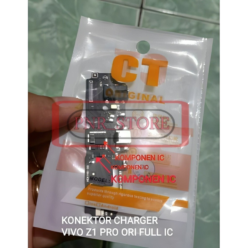 Konektor Charger Vivo Z1 Pro Original Full Komponen Ic Board Charger Papan Cas Mic Hf + Ic VIVO Z1 P