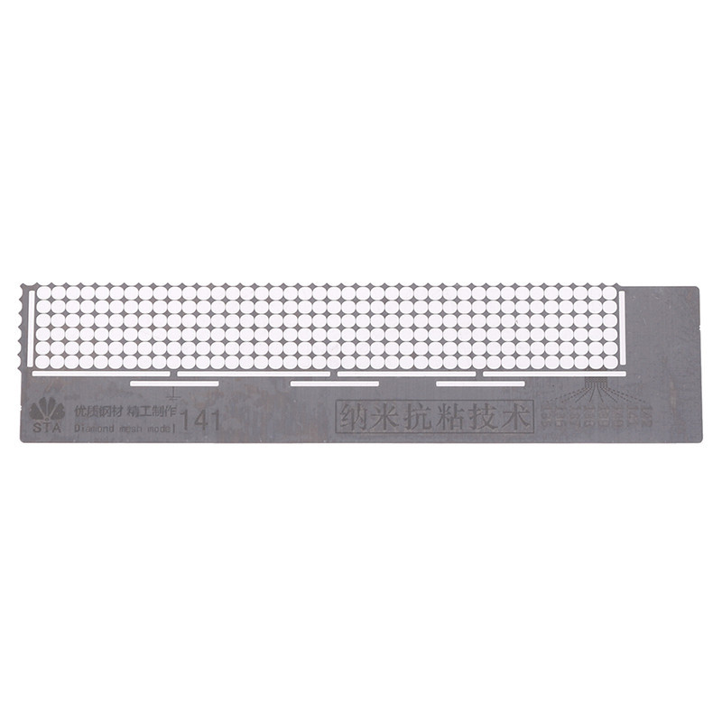 

50 grid 141mm 240 holes Diamond Embroidery Mesh Stainless Steel Ruler Tool