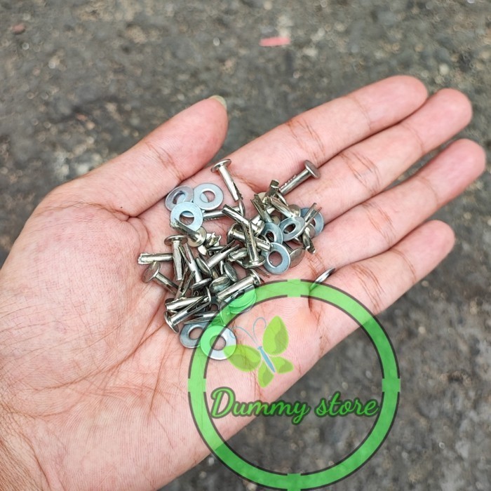 Baut Set / Kancing Klip Gesper helm / Baut kancing tali semua helm / Pengait Tali helm