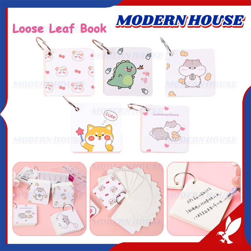 

Sticky Note Ring / Buku Mini Ring / Buku Mini Ring / Notebook Ring isi 80 lembar