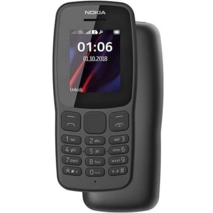 HANDPHONE NOKIA 106 GRADE A 2018 BARU /HP JADUL / HP TELPON KECIL