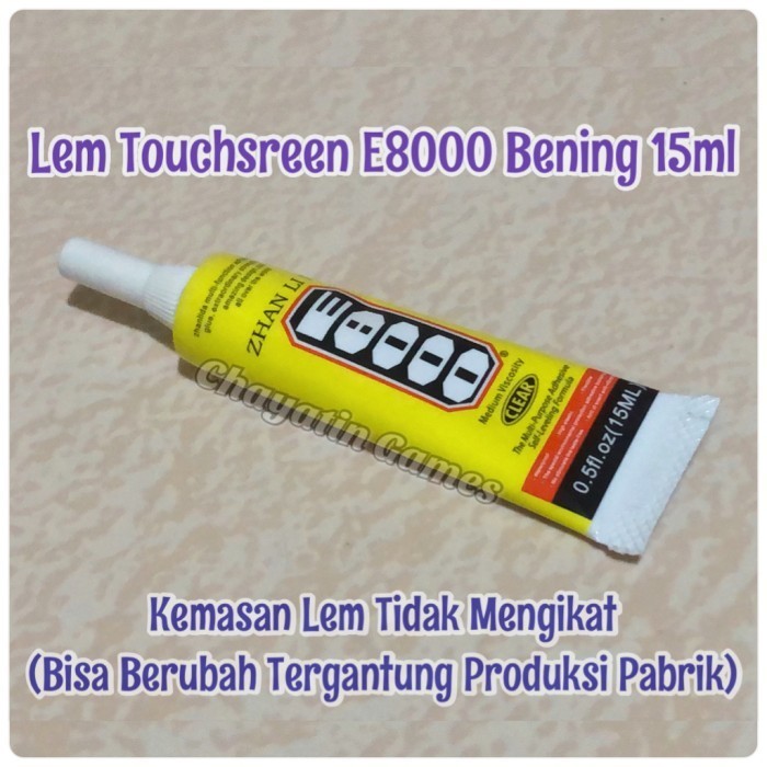 LEM TOUCHSCREEN / LCD HP / PONSEL E8000 15ML - E8000 Bening -AD87