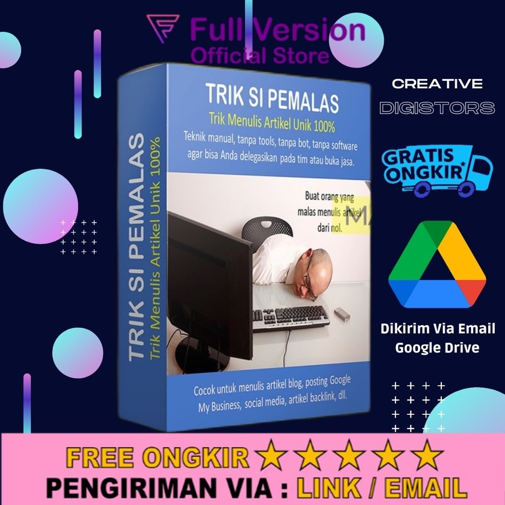 TIPS TRIK SI PEMALAS - Membuat Artikel Unik Dengan Cara Yang Mudah