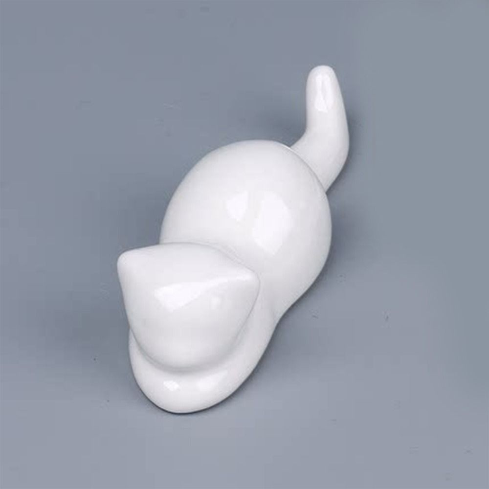 

Cat Kitty Penmanship for Watercolor Ink Painting, Calligraphy Pen Holder, Ceramic Pen Rest, Writing Brush Holder, Supplies