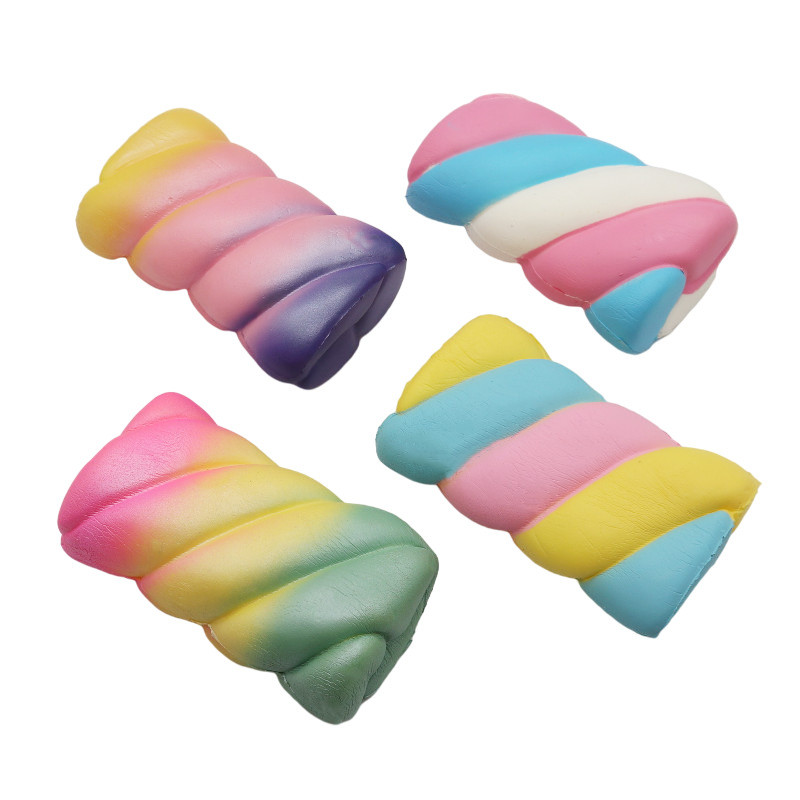 squishy marshmallow Kids Cute Lovely Jumbo Marshmallow Sweet Sugar Squishy Toys With Good Smell Scen