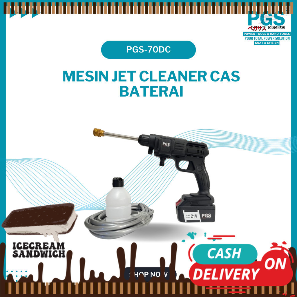 CORDLESS JET CLEANER PGS-70DC