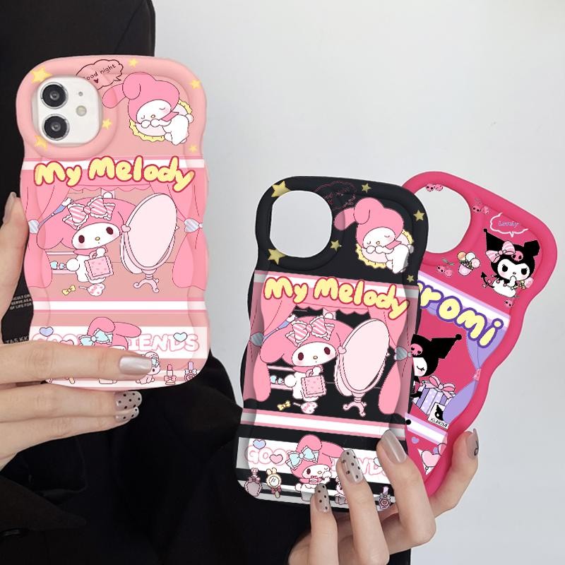 Case For Samsung M01s M04 M10S M12 M13 5G M20S M22 M23 M32 M40S Casing Cartoon Melody Kuromi Soft Bu