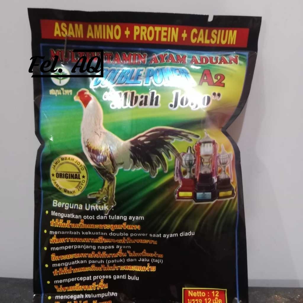 JAMU AYAM MBAH JOYO A2 DOUBLE POWER JAMU AYAM BANGKOK JAMU AYAM LAGA AYAM ADUAN