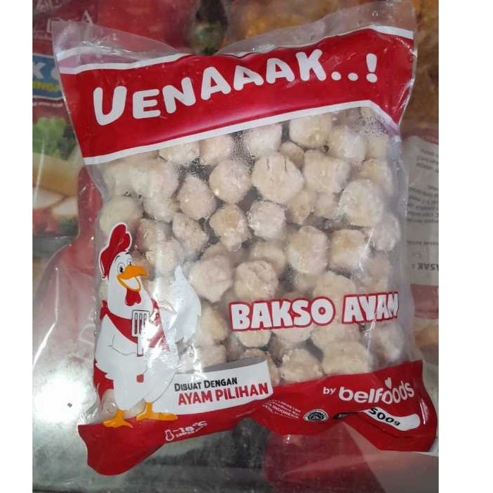 

Belfoods Bakso Ayam Mini 500 gr