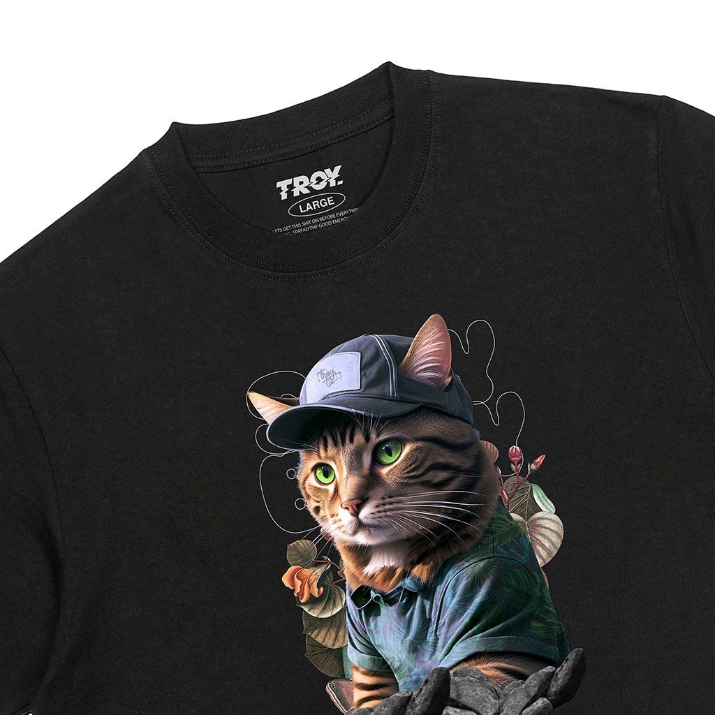 Troy Company Kaos Hitam MT 2411