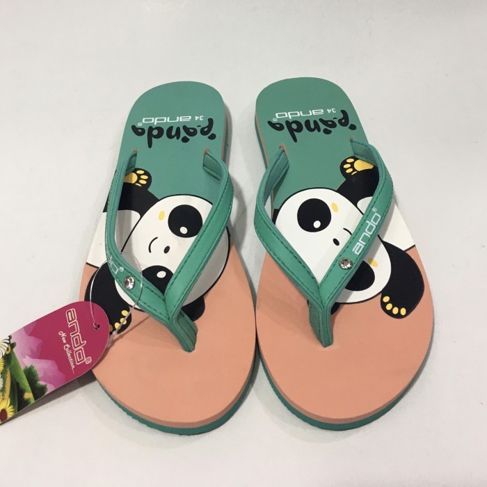 sandal jepit anak perempuan Ando foxie - 35