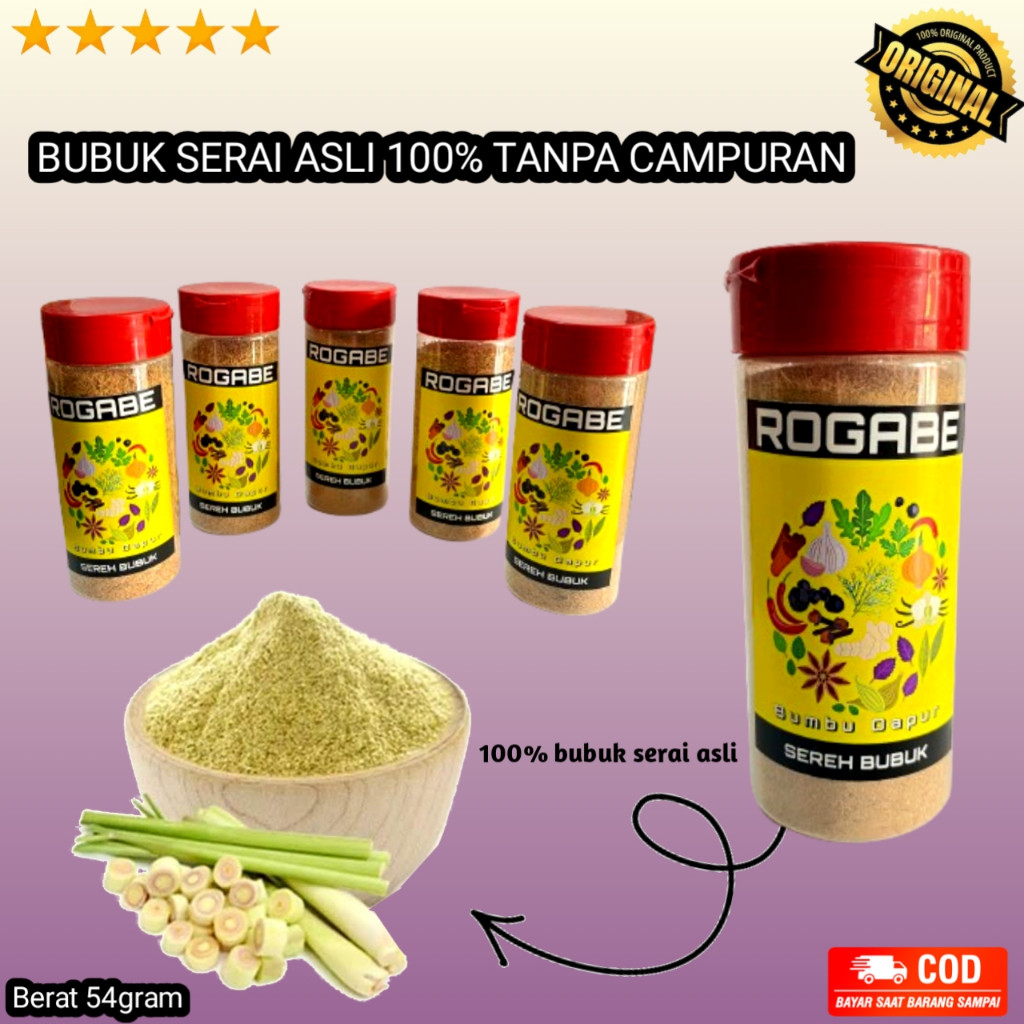 

Serai Bubuk / 100% Sereh Bubuk Murni Tanpa Canpuran / N K