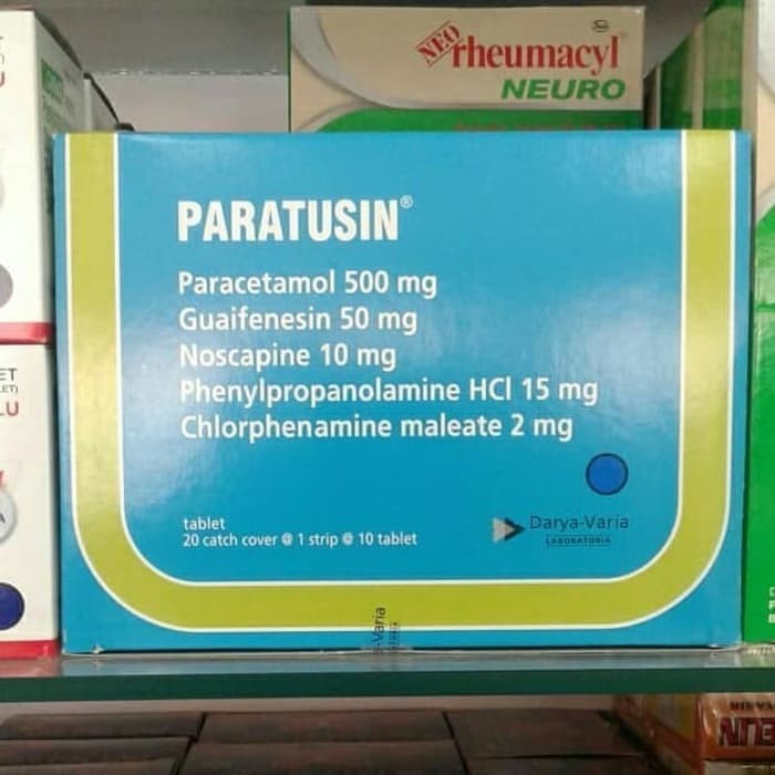 

paratusin tablet (darya varia ) isi 20 amplop