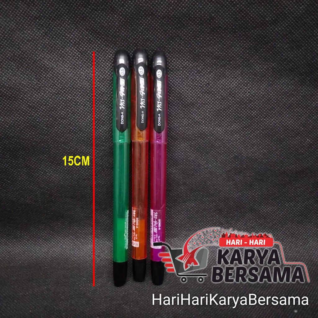 

PULPEN DONG-A MY-GEL CT NO.31 BLACK WARNA RANDOM 1'S