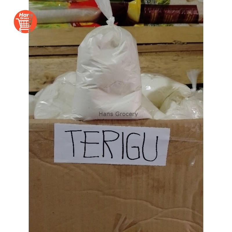 

Hans Terigu Curah Serbaguna Kemasan 1/4 Kg 1/2 Kg 1 Kg