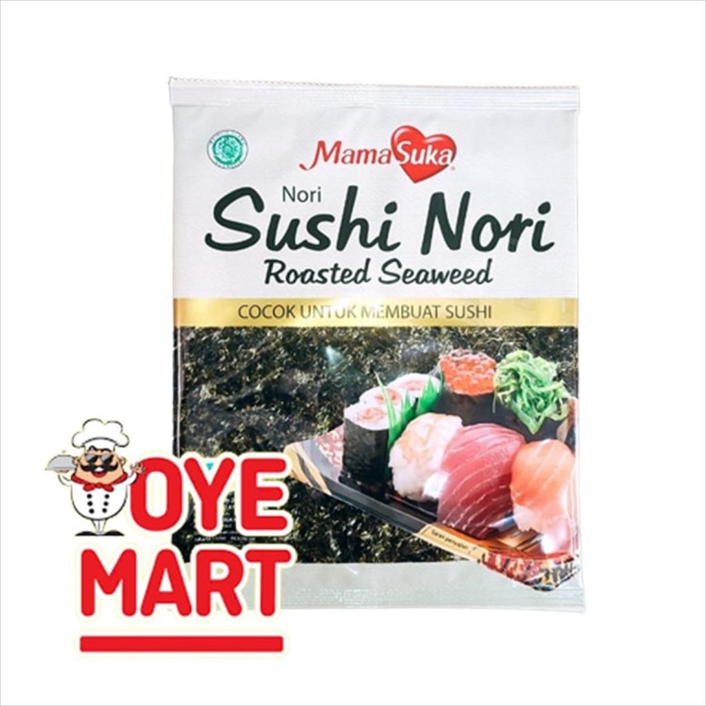 

MAMASUKA SUSHI NORI 20GR 10 LEMBAR