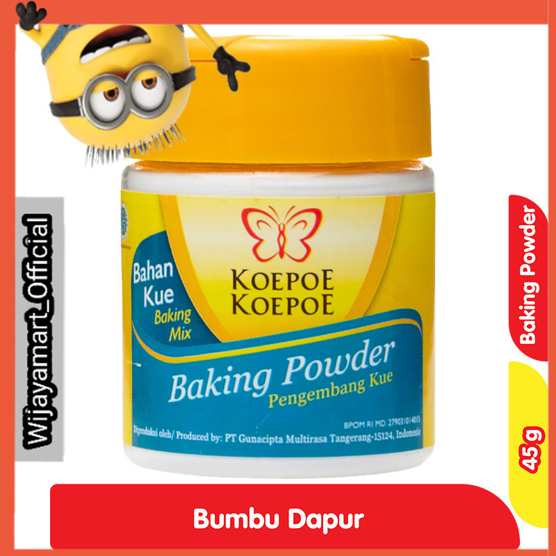 

Koepoe Koepoe Baking Powder Pengembang Kue 45 g
