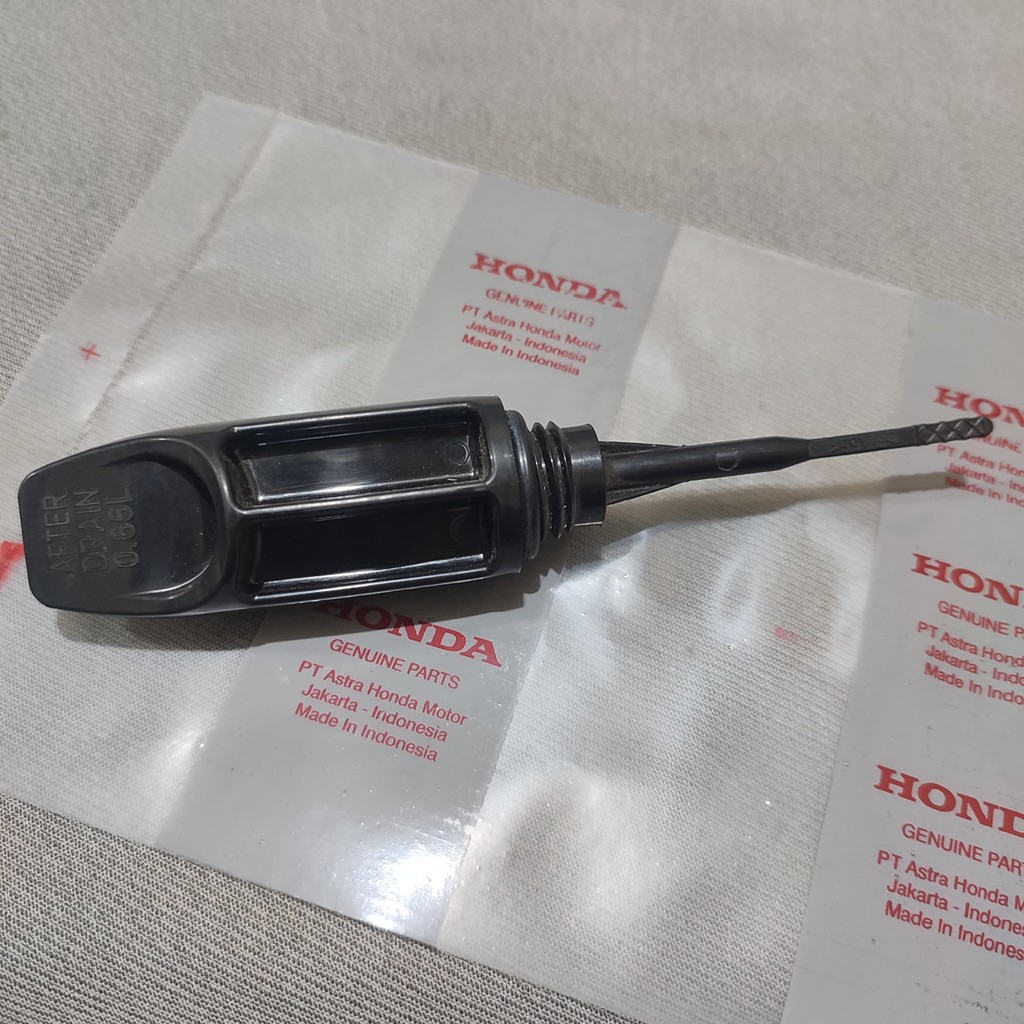 Gauge oil level tutup oli atas colokan oli stick oli Honda Genio Scoopy K2F Beat K1A