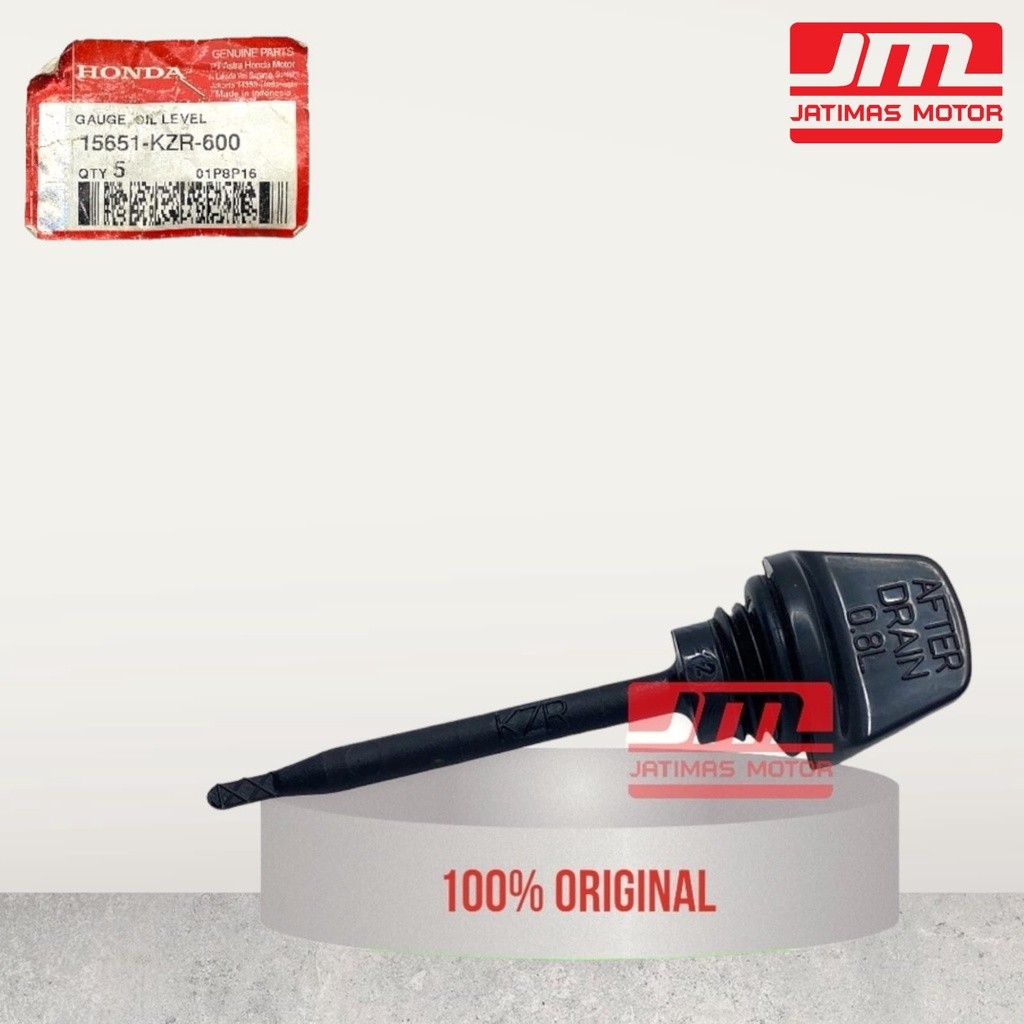 15651-KZR-600 Tutup oli mesin atas stik ukur oli vario 125 old vario 125 150 led ORI AHM