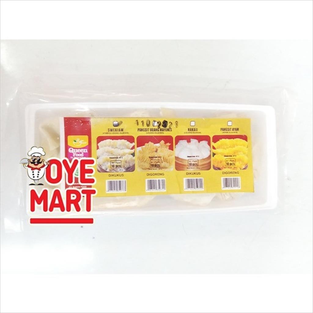 

QUEEN FOOD DIMSUM SWEKIAW 200GR ISI 10PCS