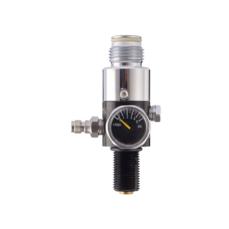 HPA Compressed Air Tank Regulator Valve, Output Pressure, 1800PSI, M18 * 1.5, 4500psi