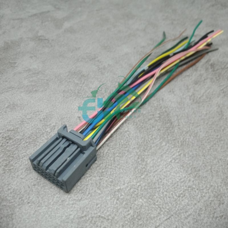 SOKET KABEL SPIDOMETER PIN 16 VARIO 125 150 NEW VIXION MX KING CB 150 OLD / SOCKET KABEL MOTOR