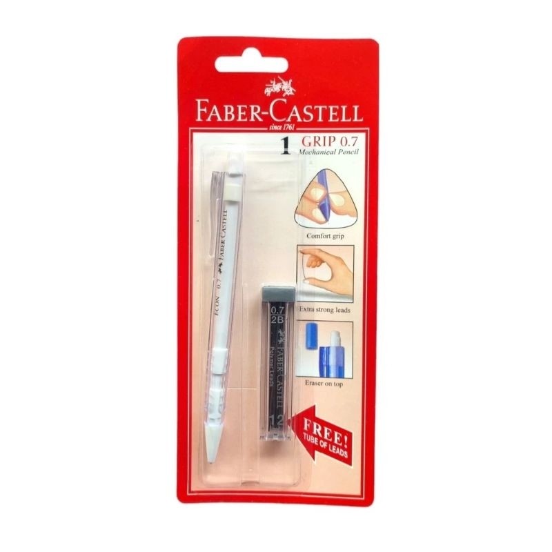 

Pensil Mekanik 0,7 2B / Mechanical Pencil 0,7 2B Faber Castell FREE Refill