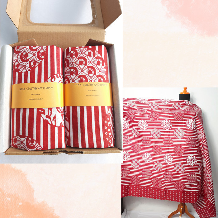 

Hampers Wedding Gift Pernikahan Kain Batik Dahayu/Kado Hadiah Ibu Guru - MOTIF6