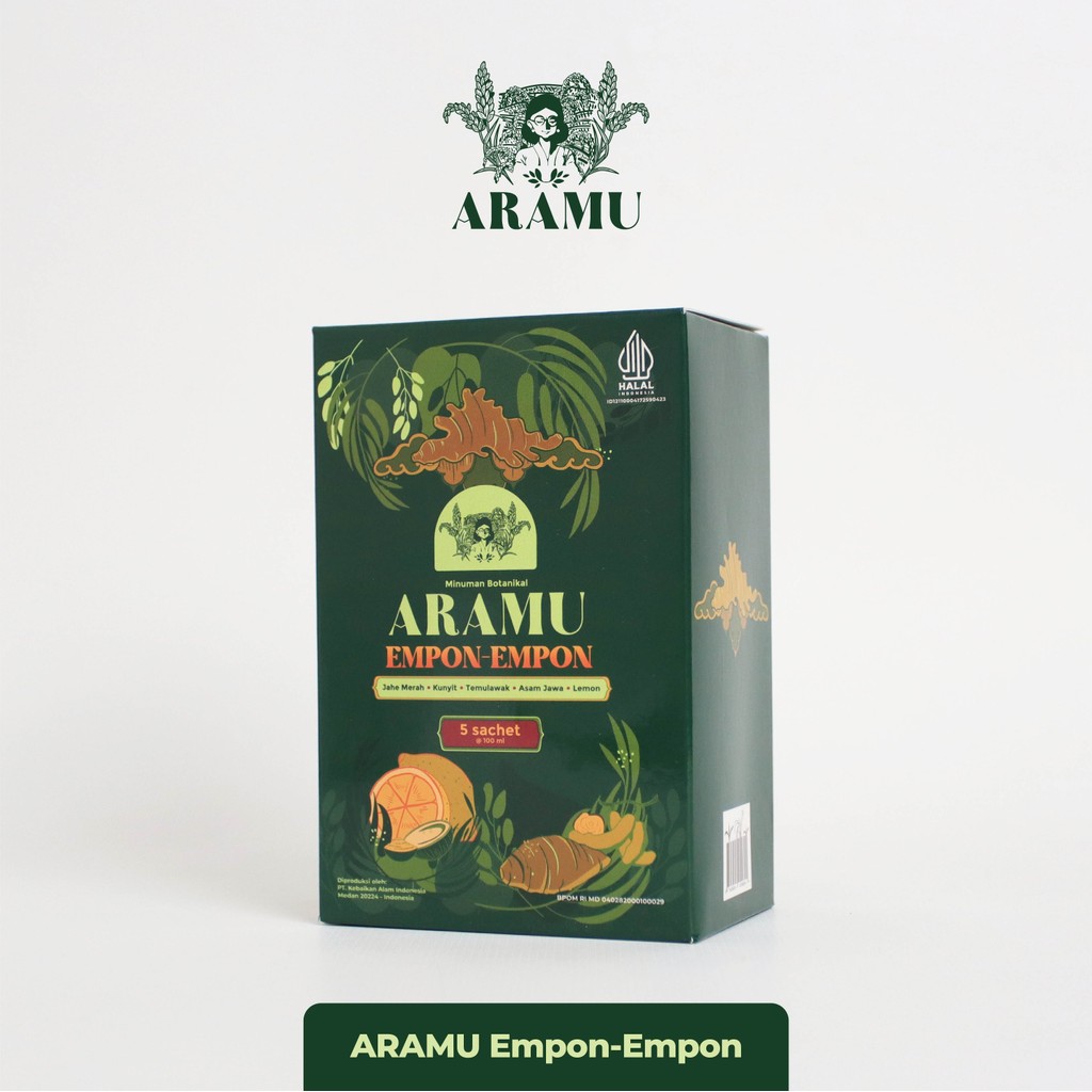 

[RAKKIBABY] Aramu Empon Empon Isi 5 Sachet 100ML