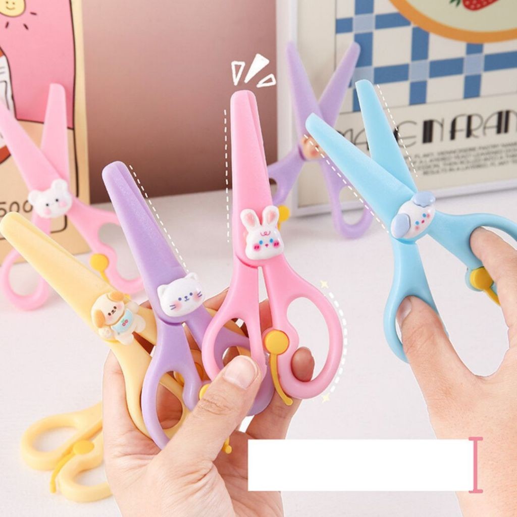 

VT - Gunting Karakter Kartun Lucu Scissor Pemotong Kertas Serbaguna STY7061