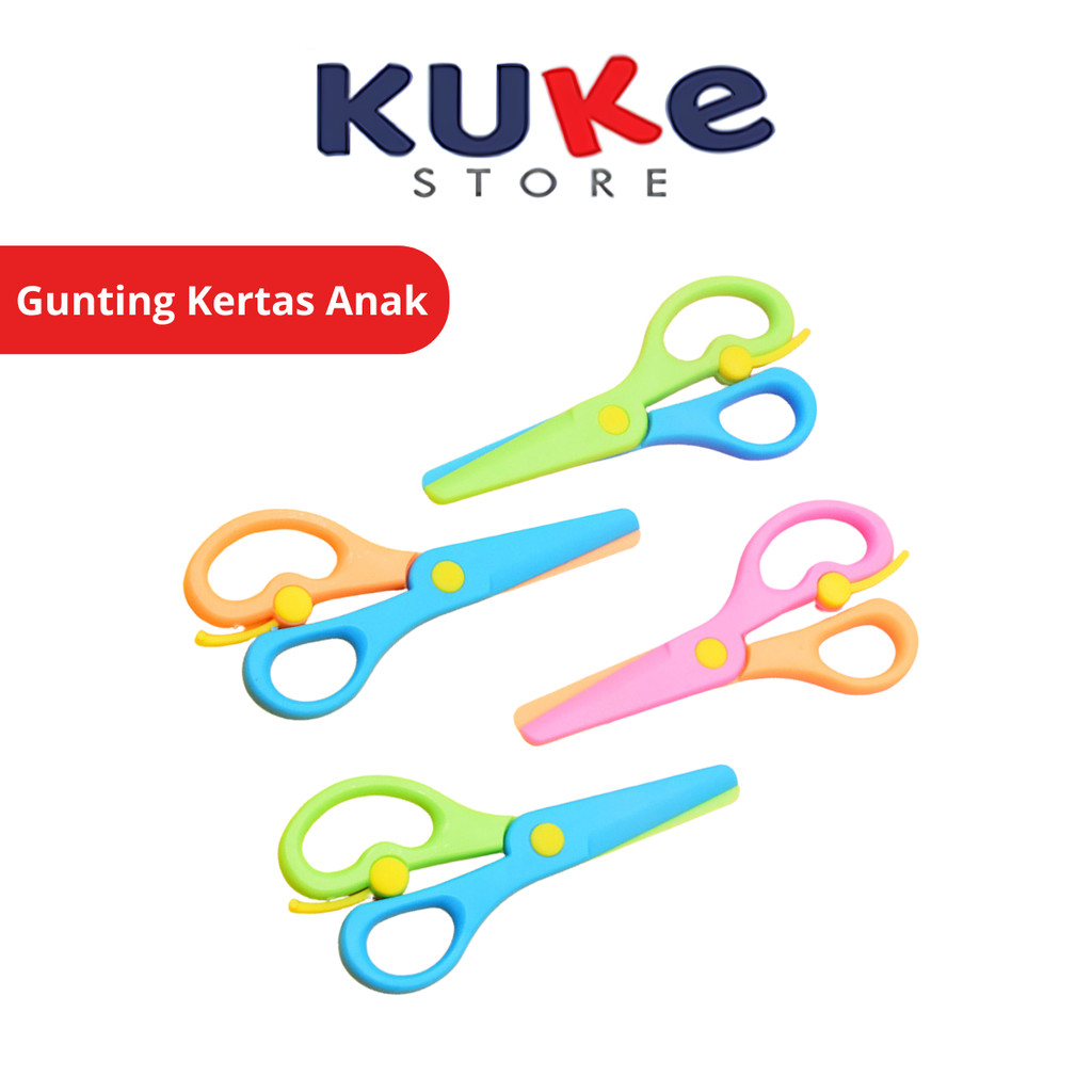 

Gunting Kertas Anak Warna Karakter Polos Ujung Bulat Tumpul Safety Plastic Rounded Scissors Kids Safe / Alat Pemotong Kertas Buku Origami Bahan Plastik / Gunting Kertas Colorfull Aman Untuk Anak / Perlengkapan ATK Sekolah Anak TK SD Playgroup Kantor