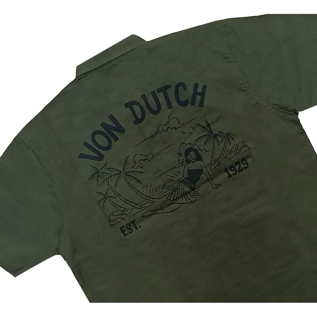 Von Dutch Workshirt 1205 Army Green