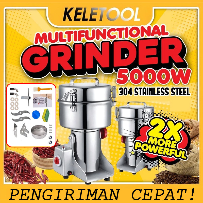 gilingan tepung grinder mesin giling bumbu kering powder grinder mesin tepung penggiling kacang tana