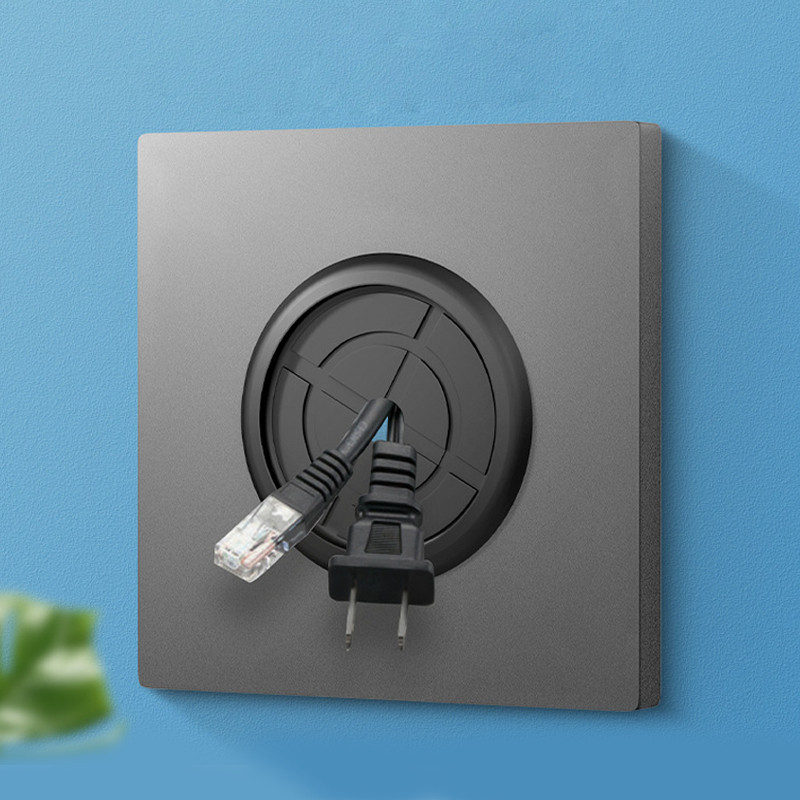 Panel Lubang Kabel Dinding / Penutup Lubang Kabel Jaringan Dinding 86 Type