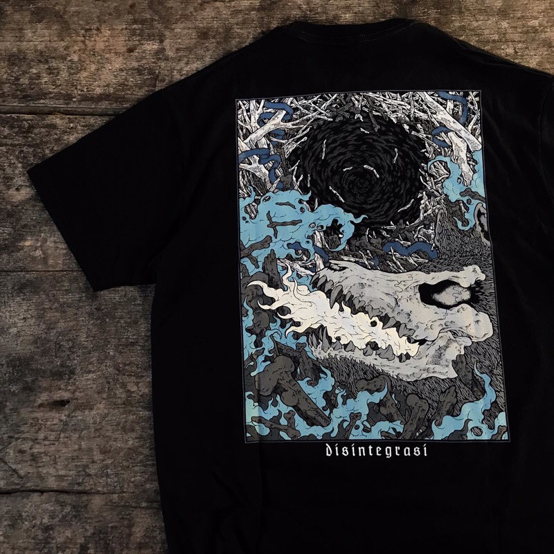 【DIS】 SERINGAI DISINTEGRASI TSHIRT BLACK