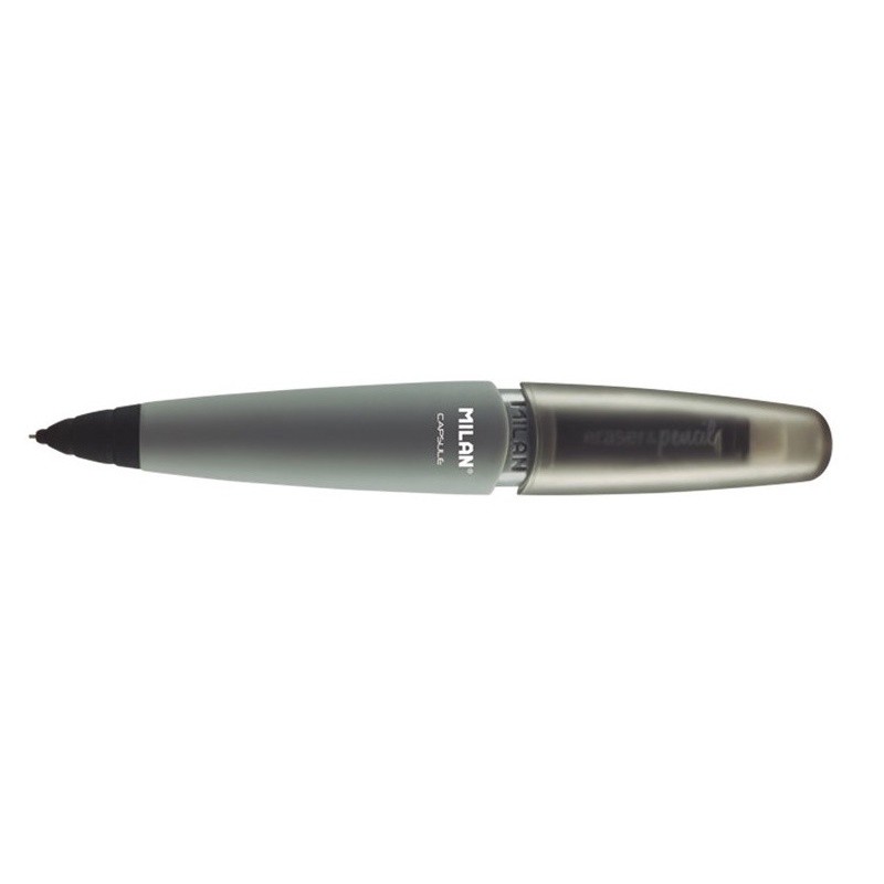 

[BMS Tangerang] Milan Eraser & Pencil Capsule 2B 0,7mm 185079 Black