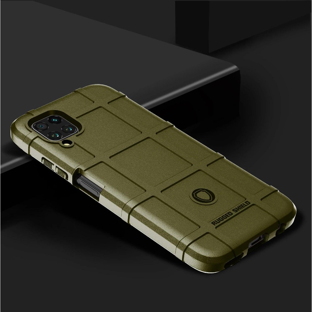 Untuk Nova6 se Huawei P40 Lite p40lite Armor Shield Case Soft Silicone Back Cover untuk nove6se nova