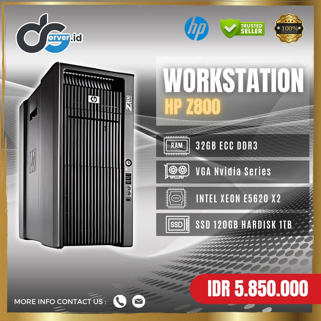Server Workstation HP Z800