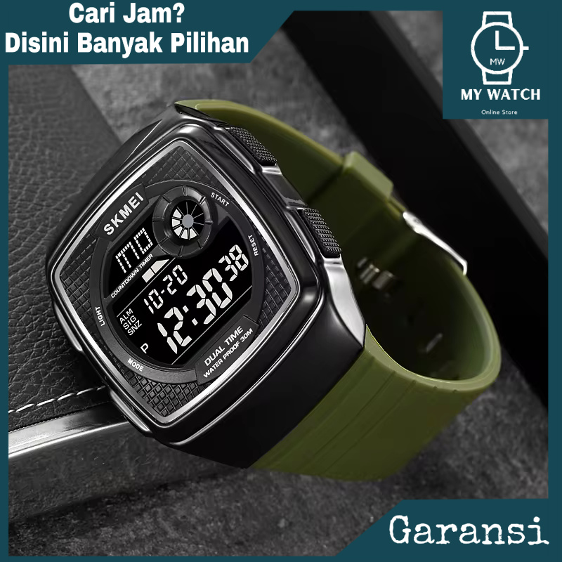 SKMEI Jam Tangan Digital Pria Elegant - 2208