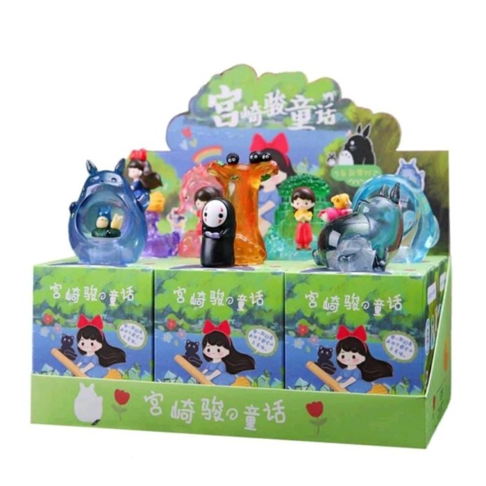Totoro Miyazaki Hayao  Blind Box Luminous Doll Figure Totoro Ghibli Light Up - 1 PCS BLIND BOX