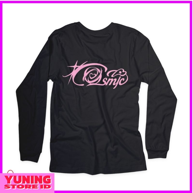 YSID Kaos LENGAN PANJANG R Velvet Reveluv Cosmic Pink