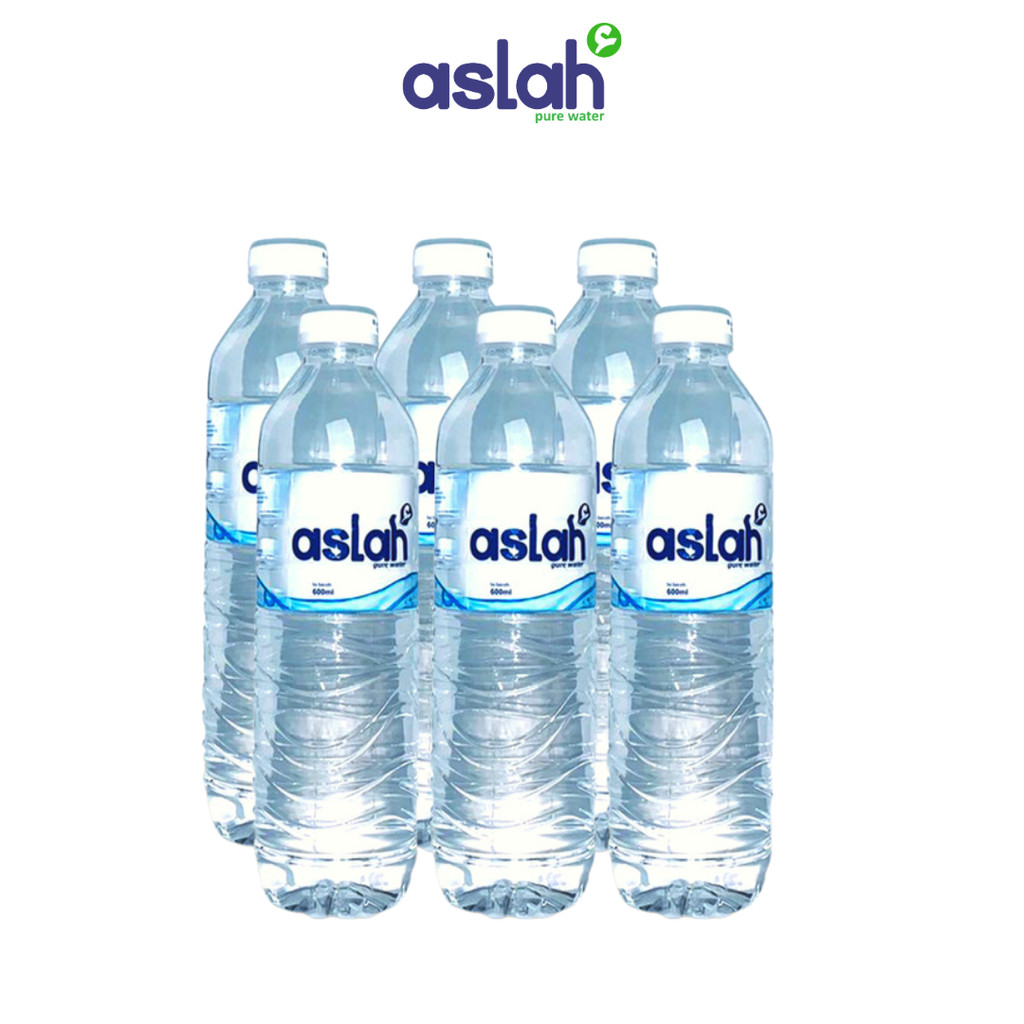 Aslah - Air Mineral 600ml 6pcs