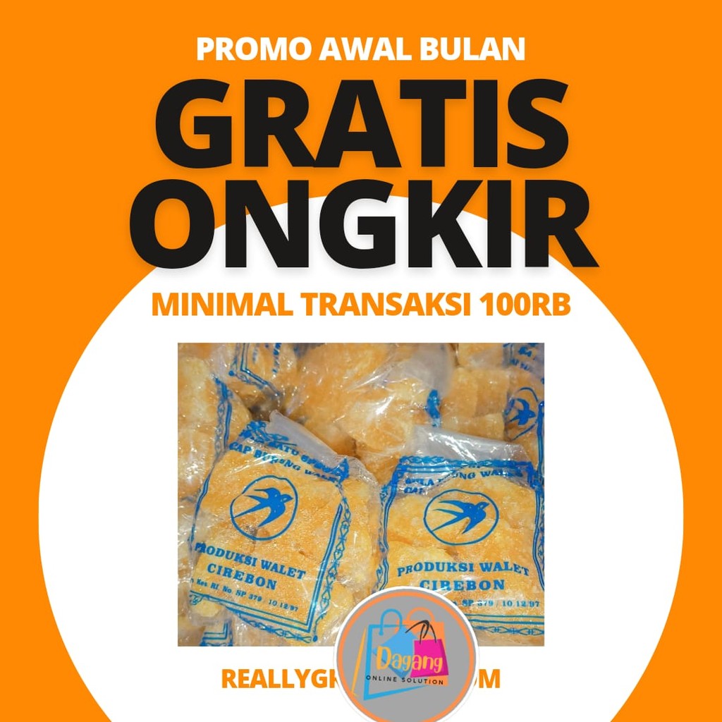 

Gula batu kuning 1kg cap WALET ASLI CIREBON