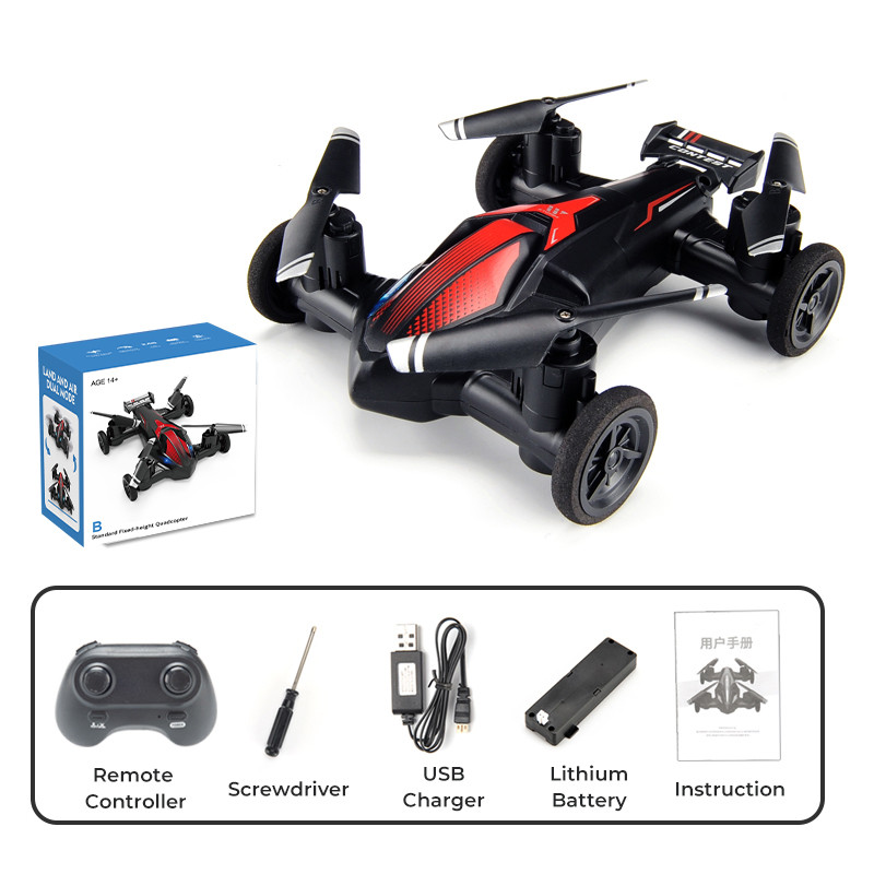 JJRC H103W Drone Fpv Mini Drones with Camera Hd 8K Land Air Dual Mode Rc Plane Helicopter Remote Con
