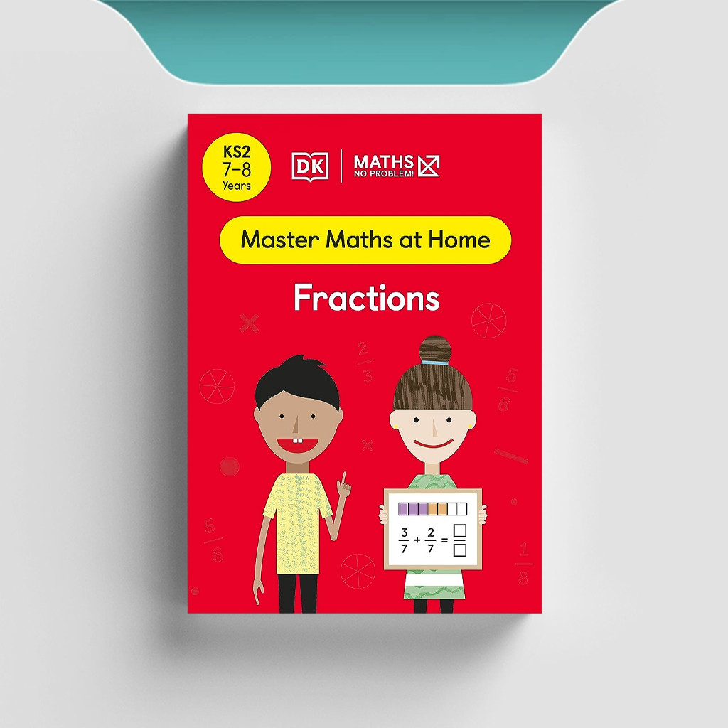 

[ENG1826] Maths (Master Maths at Home): No Problem! Fraction, Ages 7-8 (Stage 2) - DK