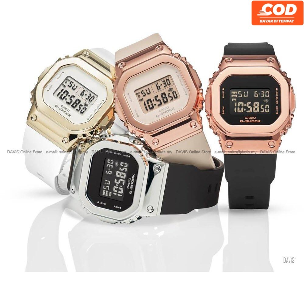 GM 5600 NEW  JAM TANGAN PRIA DAN WANITA G-SHOCK CASIO DW 5600 KEPALA METAL