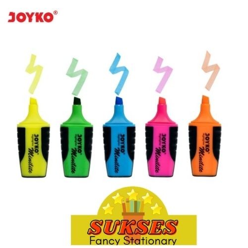 

Joyko Highlighter Minilite Penanda Berwarna Hl 26-30