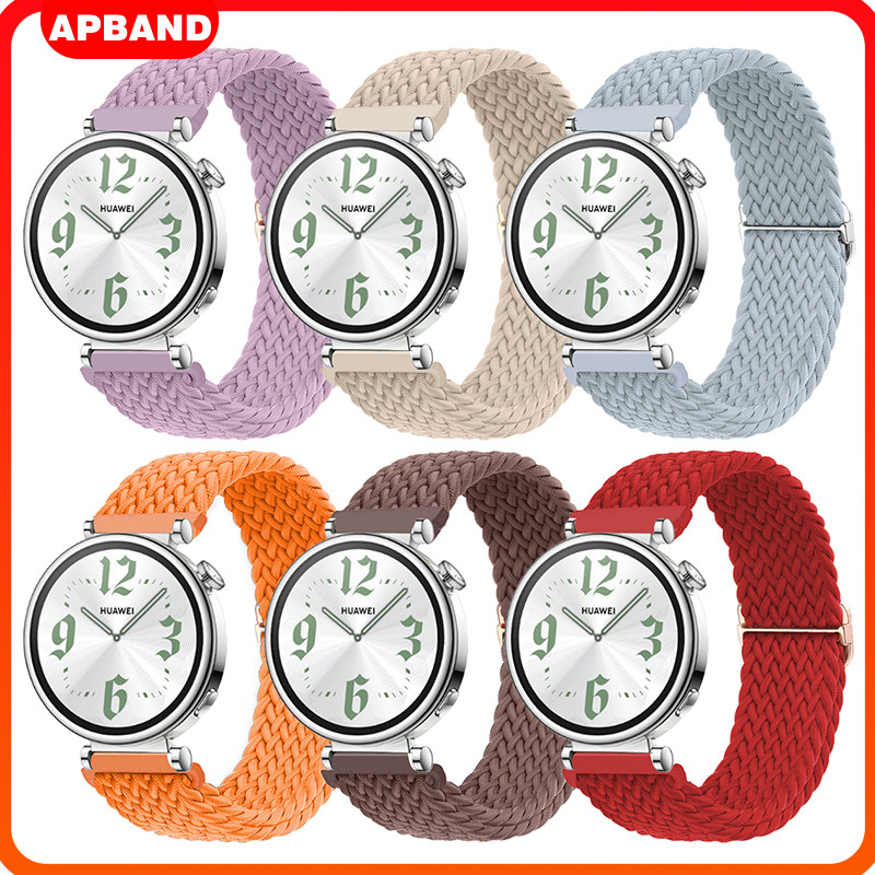 18mm Nylon Strap for Huawei Watch GT 6/5 4 41mm Garmin Venu 3/ 2S /Garmin Forerunner 265S/Fossil GEN