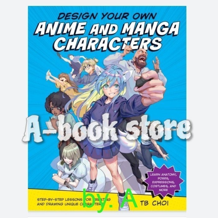 BUKU Buku Design Your Own Anime and Manga Characters